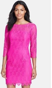Lilly Pulitzer "Hera Lace Sheath" Dress